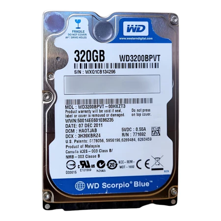 HD 320GB WD - Western Digital Interno SATA de Xbox/Playstation/Notebook - Slim 2.5'' Disco Rígido Envio Imediato