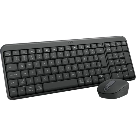 Kit Teclado e Mouse sem Fio Logitech MK250 Bluetooth ABNT2 Kit Teclado e Mouse sem Fio Logitech MK250 Bluetooth ABNT2