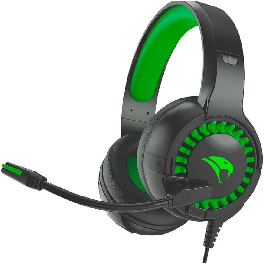Headset Gamer Python Viper Pro Preto Led RGB