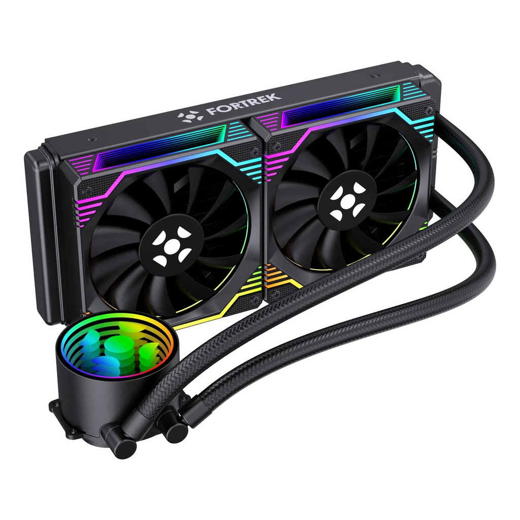 Water Cooler Fortrek Breezy Argb 240mm Amd / Intel Preto