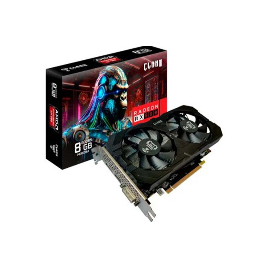 Placa de Vídeo Mancer Radeon RX 580 Streaky, 8GB, GDDR5, 256-bit, MCR-RX5808GB-STKV2