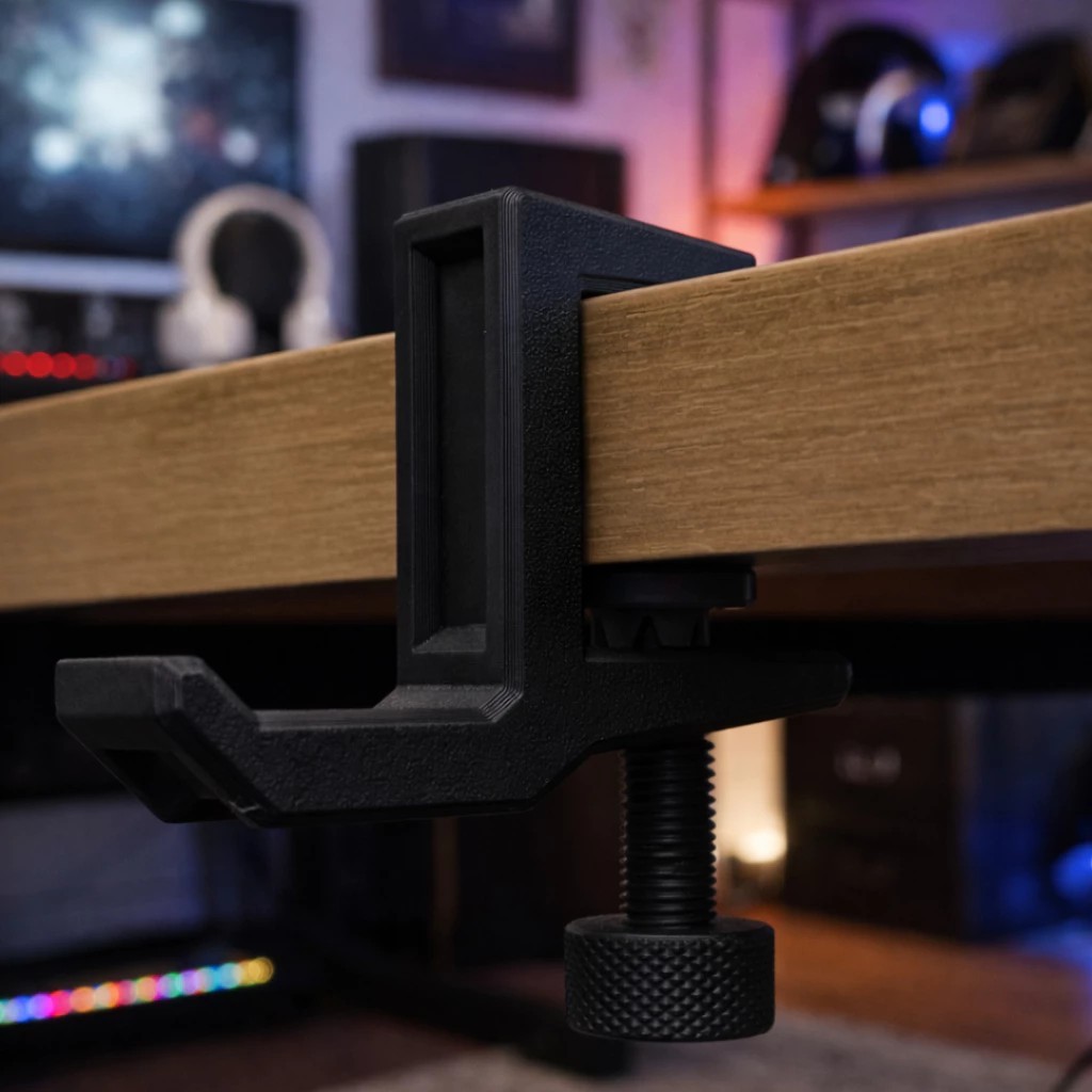 Suporte de Mesa Headset Headphone Gamer para Fone com ajuste para mesa