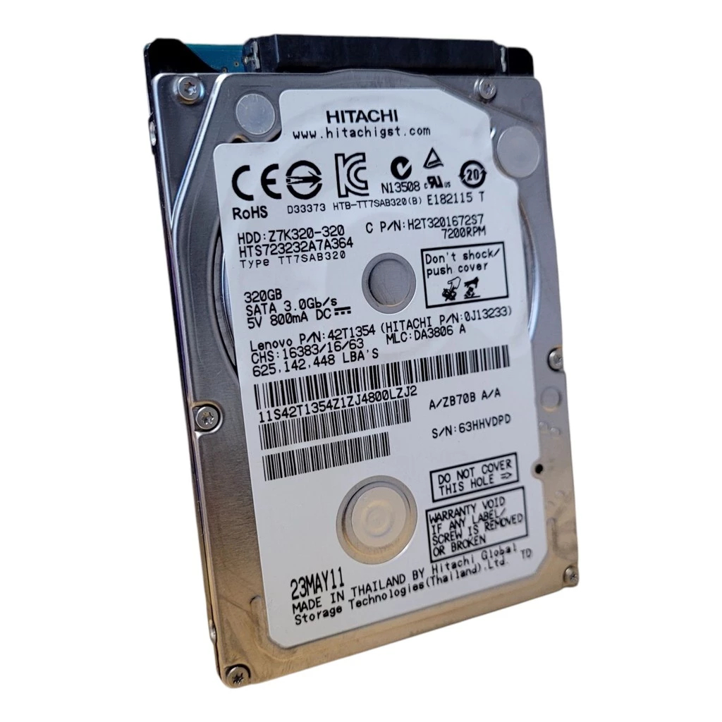 HD 320GB Interno SATA de Xbox/Playstation/Notebook 2.5'' Disco Rígido Marcas Variadas