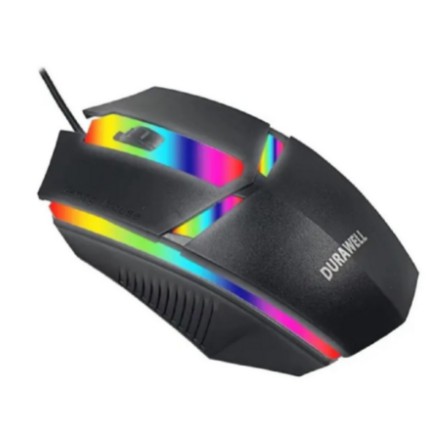 Mouse Gamer Usb Óptico Sensor Laser Para Jogos Computador Gamer Rgb 1200 Dpi DW-01