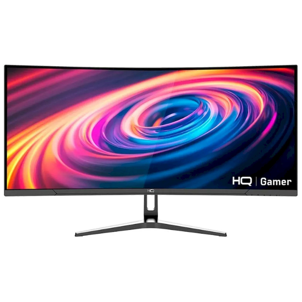 Monitor Gamer HQ Premium, 34 Pol, Curvo, VA, UltraWide QHD, 1ms, 165Hz, HDMI/DP, Preto, HQ34C16