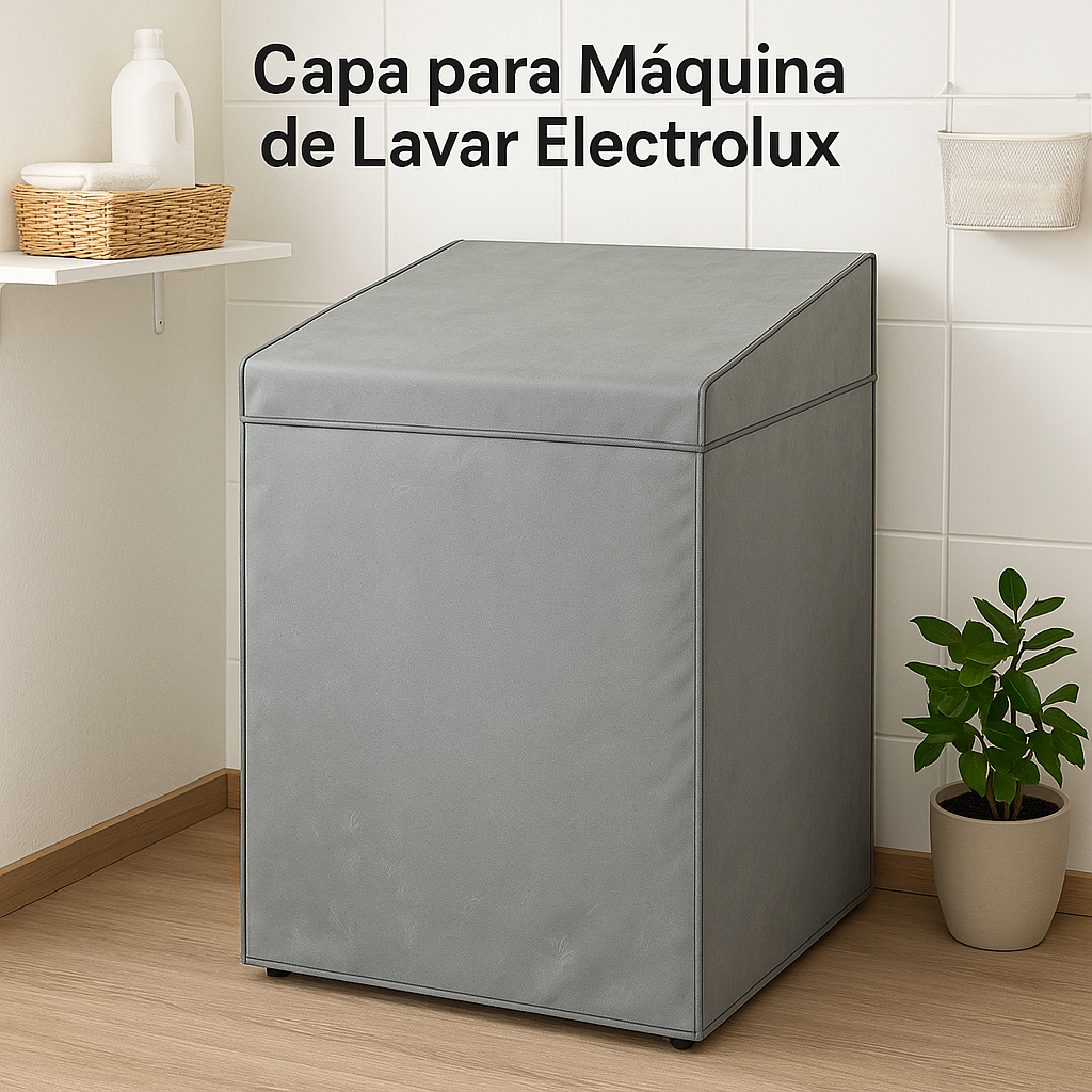 Capa de Máquina de Lavar Electrolux Modelo Novo - Máquina para Máquina de Lavar Roupa Electrolux