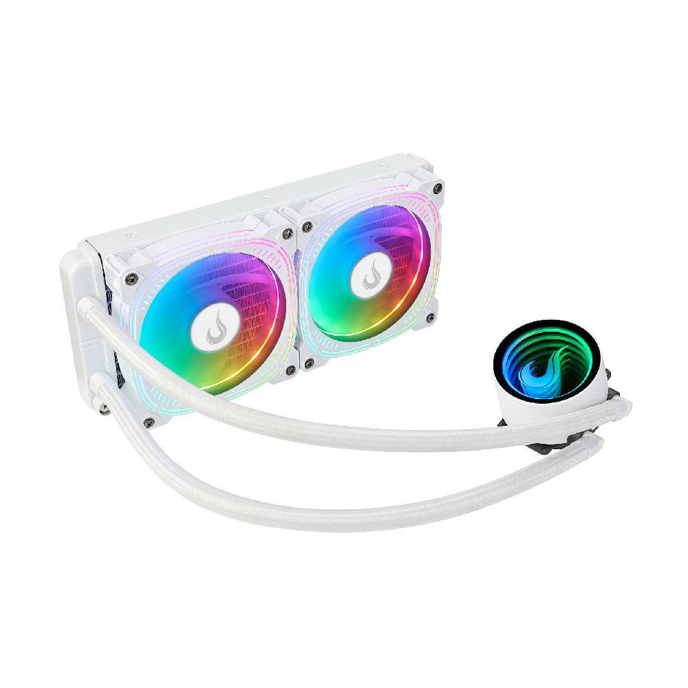Water Cooler Gamer Rise Mode Aura Frost Pro ARGB 240mm AMD/Intel Branco - RM-WCZ-06-ARGB