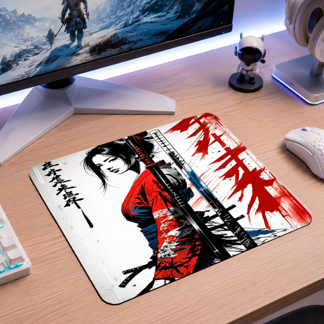 Mousepad Gamer Pequeno 30x20 Mouse Pad Gamer Compacto Premium para Jogos e Trabalho