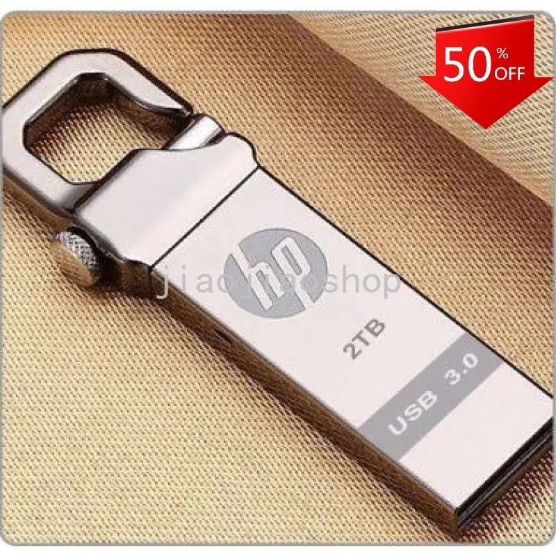 2TB USB 3.0 Pendrive Metals Flash Drive À Prova D'água De Alta Velocidade