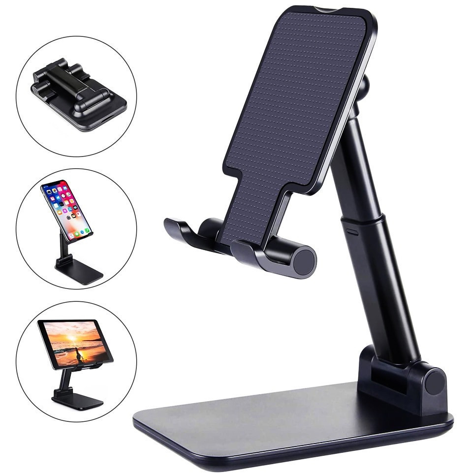 Suporte para celular Ergonômico Dobravel Portátil Celular Ajustável Mesa Suporte para celular Ergonômico Dobravel Portátil Celular Ajustável Mesa