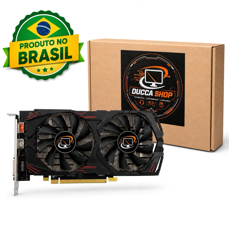 Placa de Vídeo RX 580 8GB GDDR5 256Bit