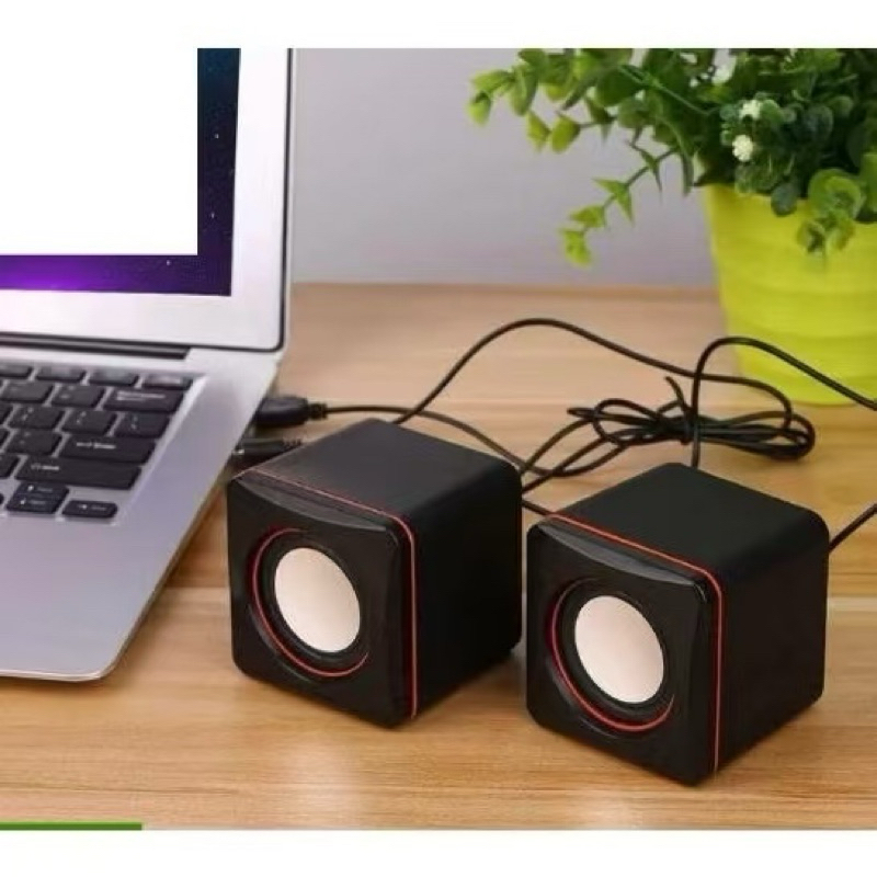 Caixa De Som Multimídia Portátil Para Pc Notebook