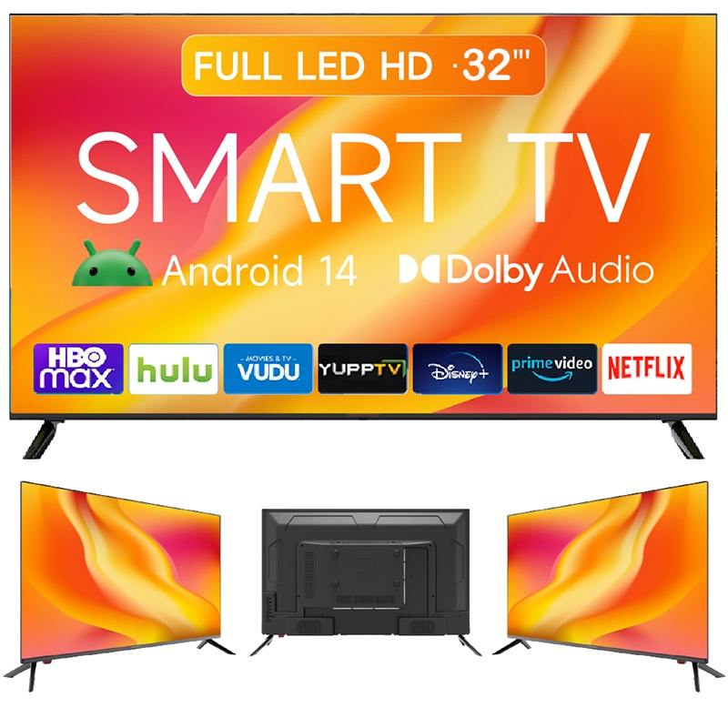 Smart TV de 32 Polegadas Full HD LED Wi-Fi, HDMI Apps Android TV Integrados Smart TV de 32 Polegadas Full HD LED Wi-Fi, HDMI Apps Android TV Integrados