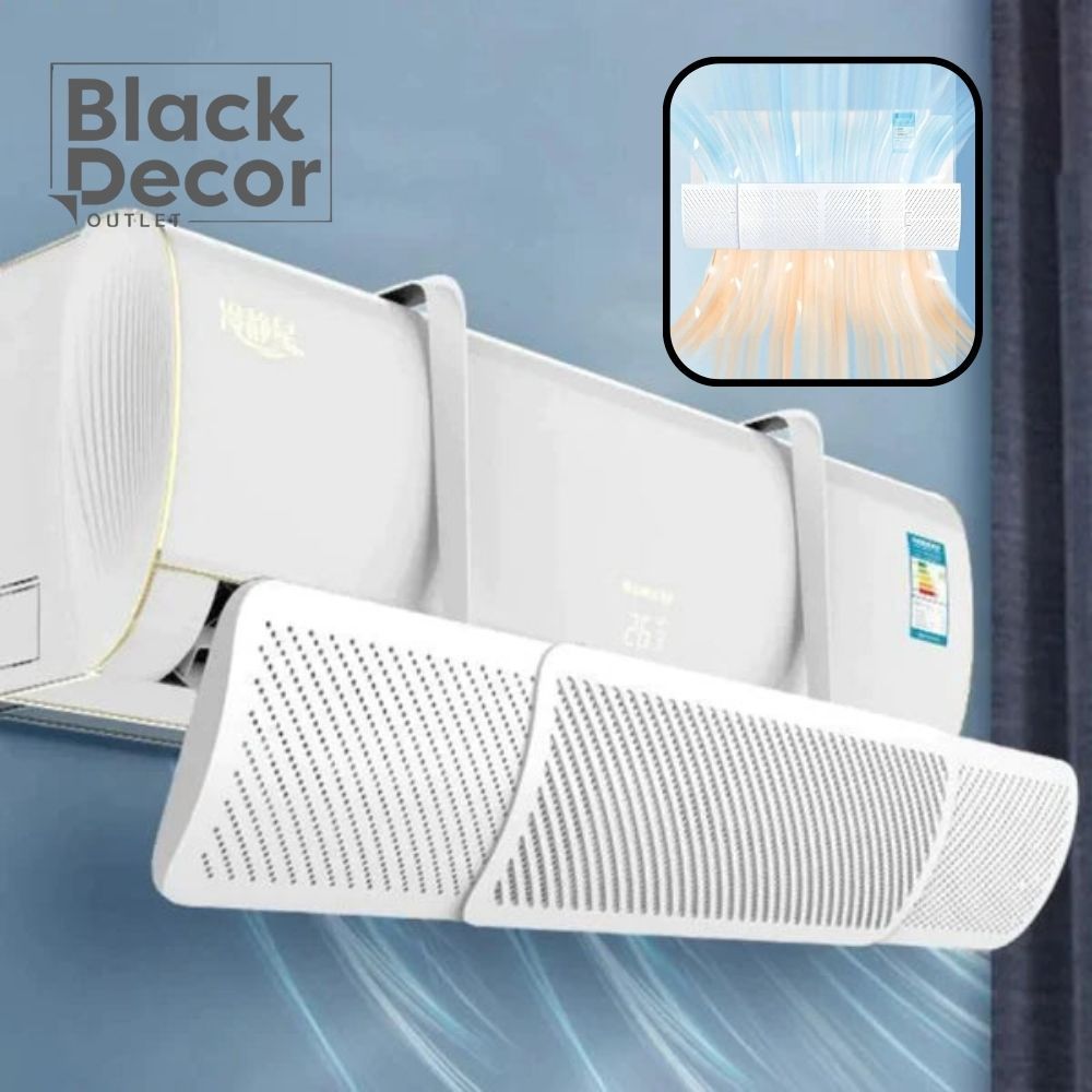 Defletor Ajustável Para Ar Condicionado Split Universal Direcionador de Fluxo de Ar