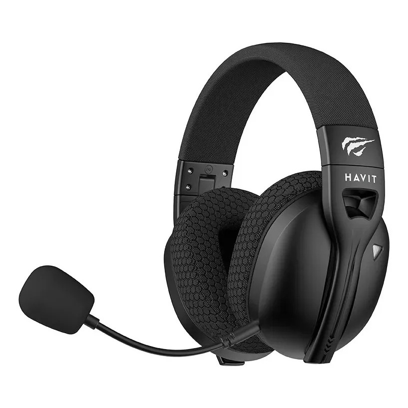 Headset Gamer Havit Fuxi H5 Preto com Microfone