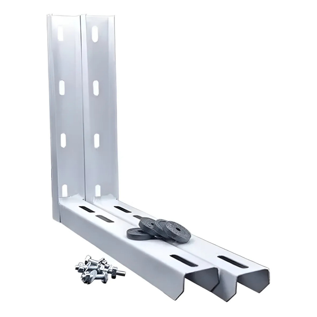 Kit– 1 a 4 Pares de Suporte Para Ar Condicionado Split De 7000-12000 Btus 400mm (40cm)