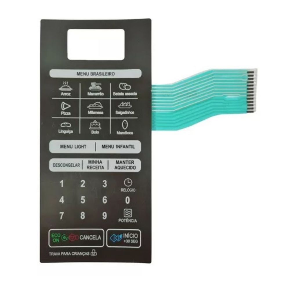 Membrana Microondas Ms 3059 Teclado Compatível MS3059