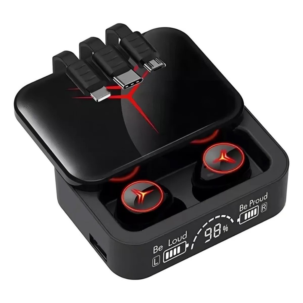 Fone De Ouvido Gamer S/fio Gamer Bluetooth Power M88 Plus - Altomex Fone De Ouvido Gamer S/fio Gamer Bluetooth Power M88 Plus - Altomex
