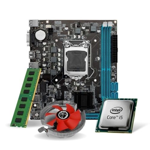Kit Upgrade Pl Mãe H61 + Processador I5 3470 + Memoria 8 Gb Ddr3 + Cooler