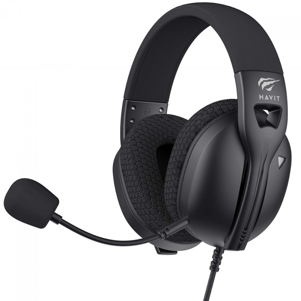 Headset Gamer Havit Fuxi-H5d, Microfone Destacável, P3 3.5mm, Adaptador Y PC, Drivers de 50mm, Preto