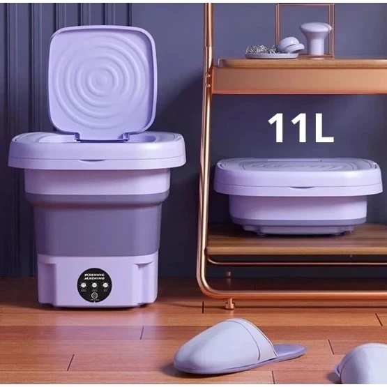 Mini máquina de lavar roupa 11L dobrável portátil moderna máquina de lavar automática 110v/220v Mini máquina de lavar roupa 11L dobrável portátil moderna máquina de lavar automática 110v/220v