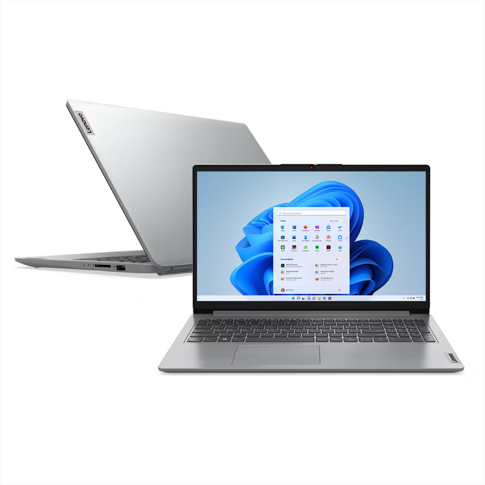 Notebook 15.6 IdeaPad1 Windows 11 Intel Core i3-1315U 8GB RAM 256GB SSD Lenovo