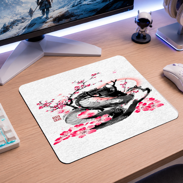 Mousepad Gamer Pequeno 30x20 Superfície Premium Base Borracha Alta Precisão Gamer