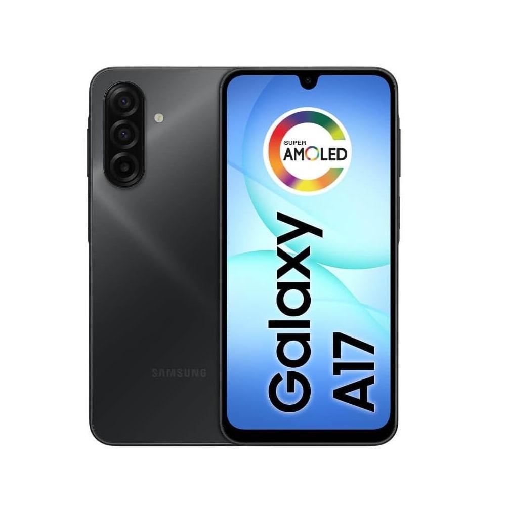 Smartphone Samsung Galaxy A17 4G 128GB 4GB RAM Câmera Tripla Traseira de até 50MP Selfie 13MP 6.7" Preto