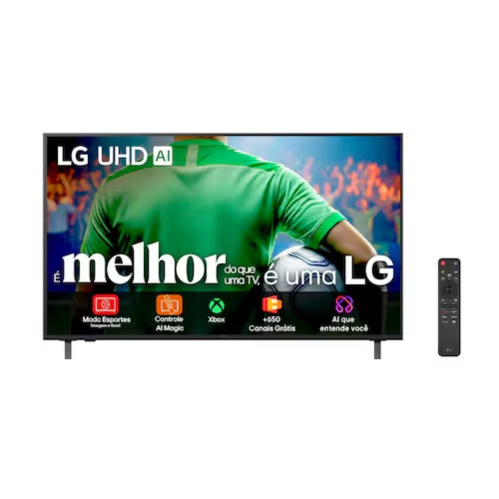 Smart TV 65 4K UHD 65UA8550PSA Processor a7 Gen8 AI webOS 25 LG