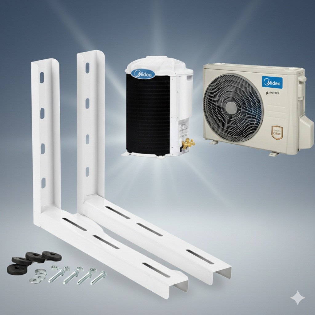 Suporte Para Ar Condicionado 400 mm Split De 7000 A 12.000 Btus Aço