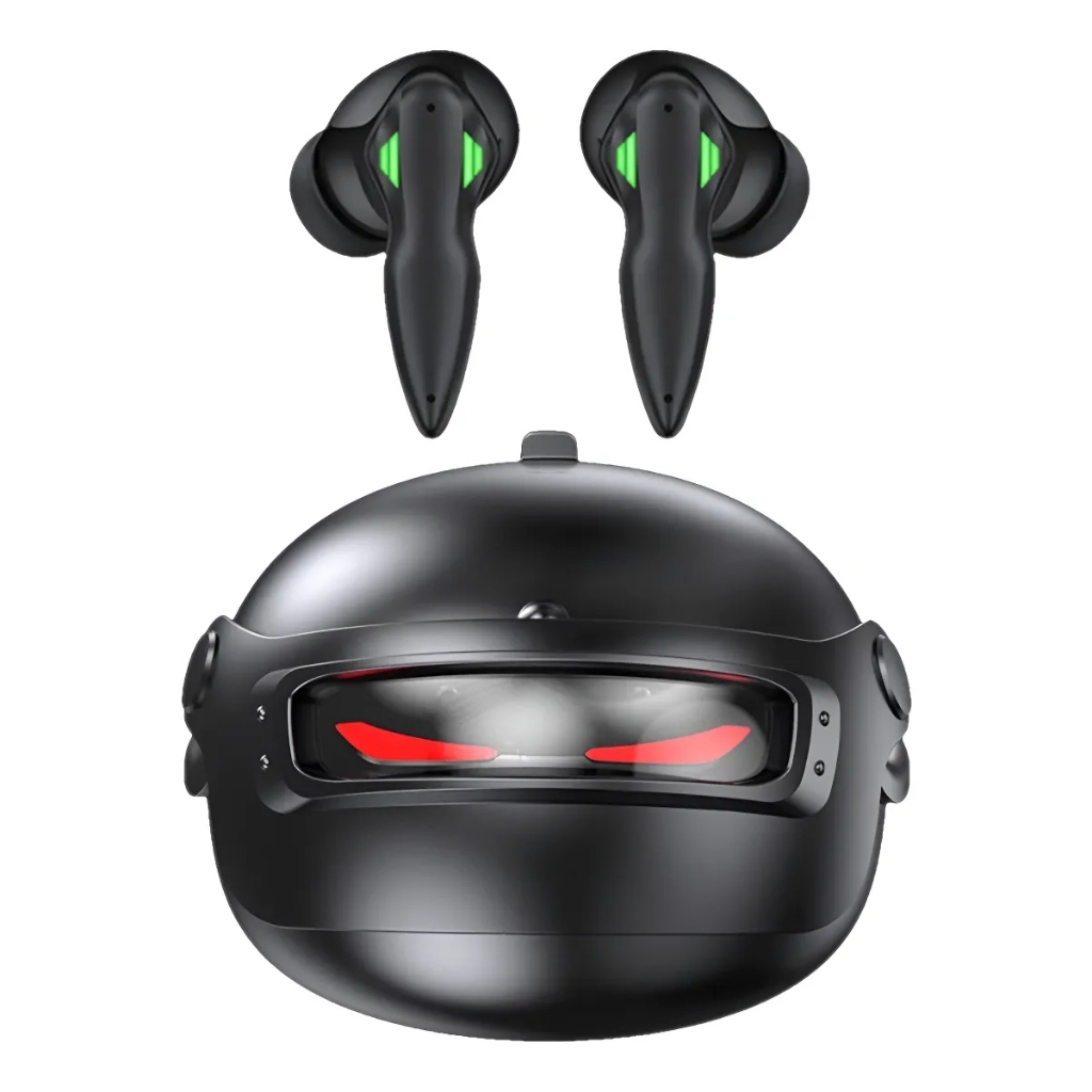 Fone Gamer Sem Fio Bluetooth Gamer Som Estéreo Alto Display LED HD Com Microfone