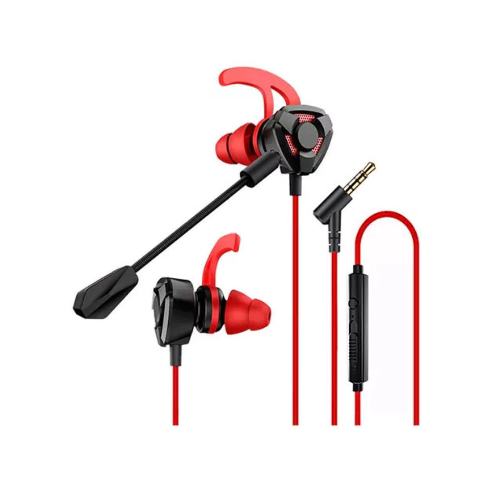 Headset Fone Gamer Intra Auricular Com Microfone P3 Celular PC PS4 Xbox Free Fire PUBG COD Headset Fone Gamer Intra Auricular Com Microfone P3 Celular PC PS4 Xbox Free Fire PUBG COD