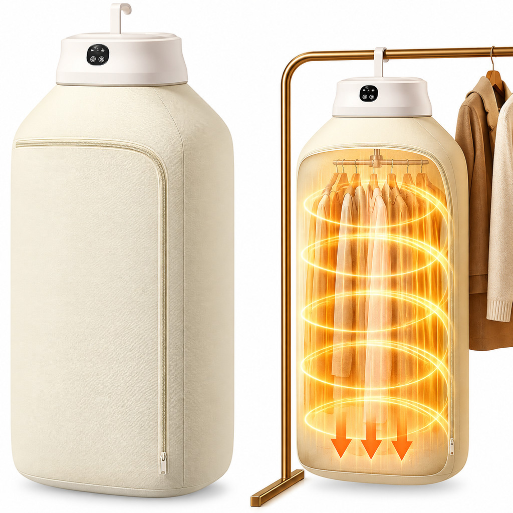 Secador de Roupas 110V / 220V Secadora Elétrica 600W Secagem Rápida 10KG