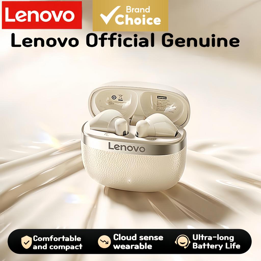Fones de ouvido Lenovo EA169, bateria 24H, som estéreo Hi-Fi, fones sem fio, fones de ouvido semi-intra-auriculares,