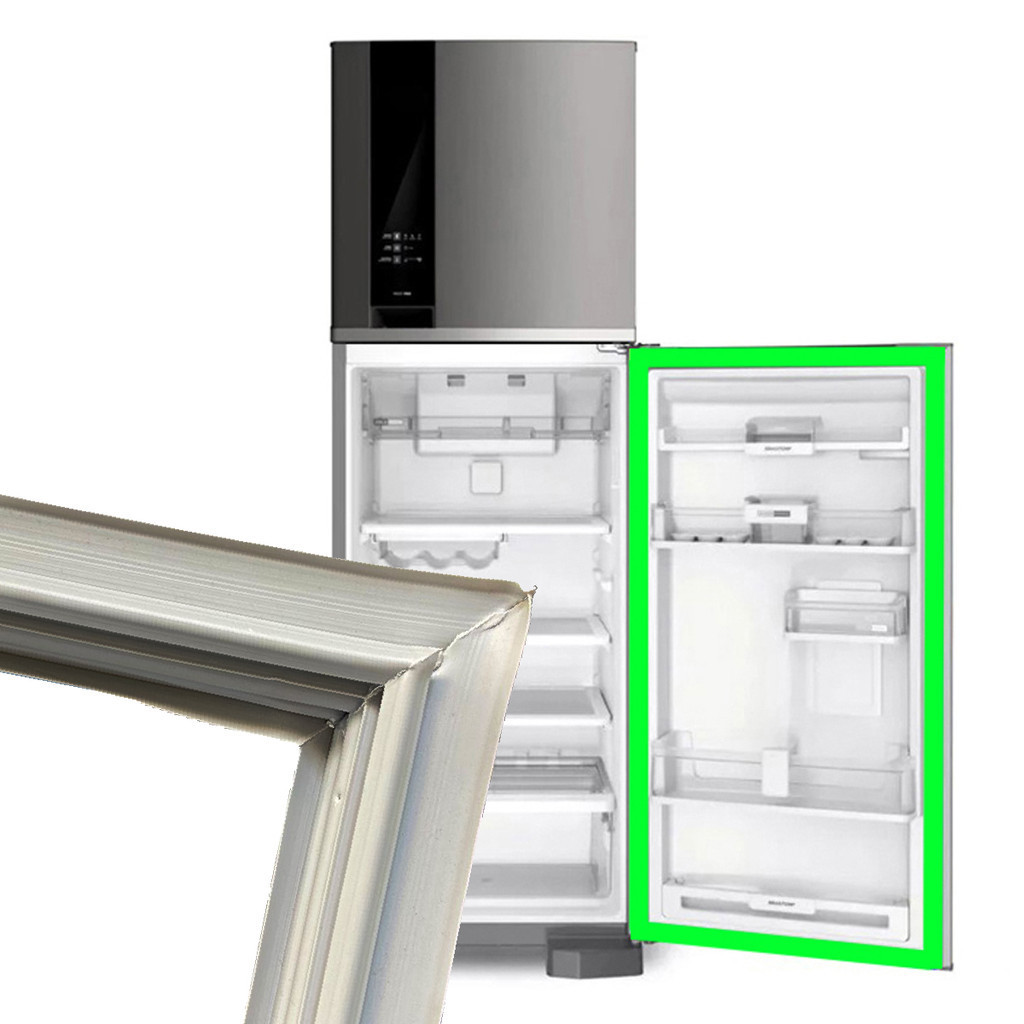 Borracha Gaxeta Para Esmaltec Geladeira Refrigerador Rcd33 Rcd34 Er32d Er30d Medidas 52x110