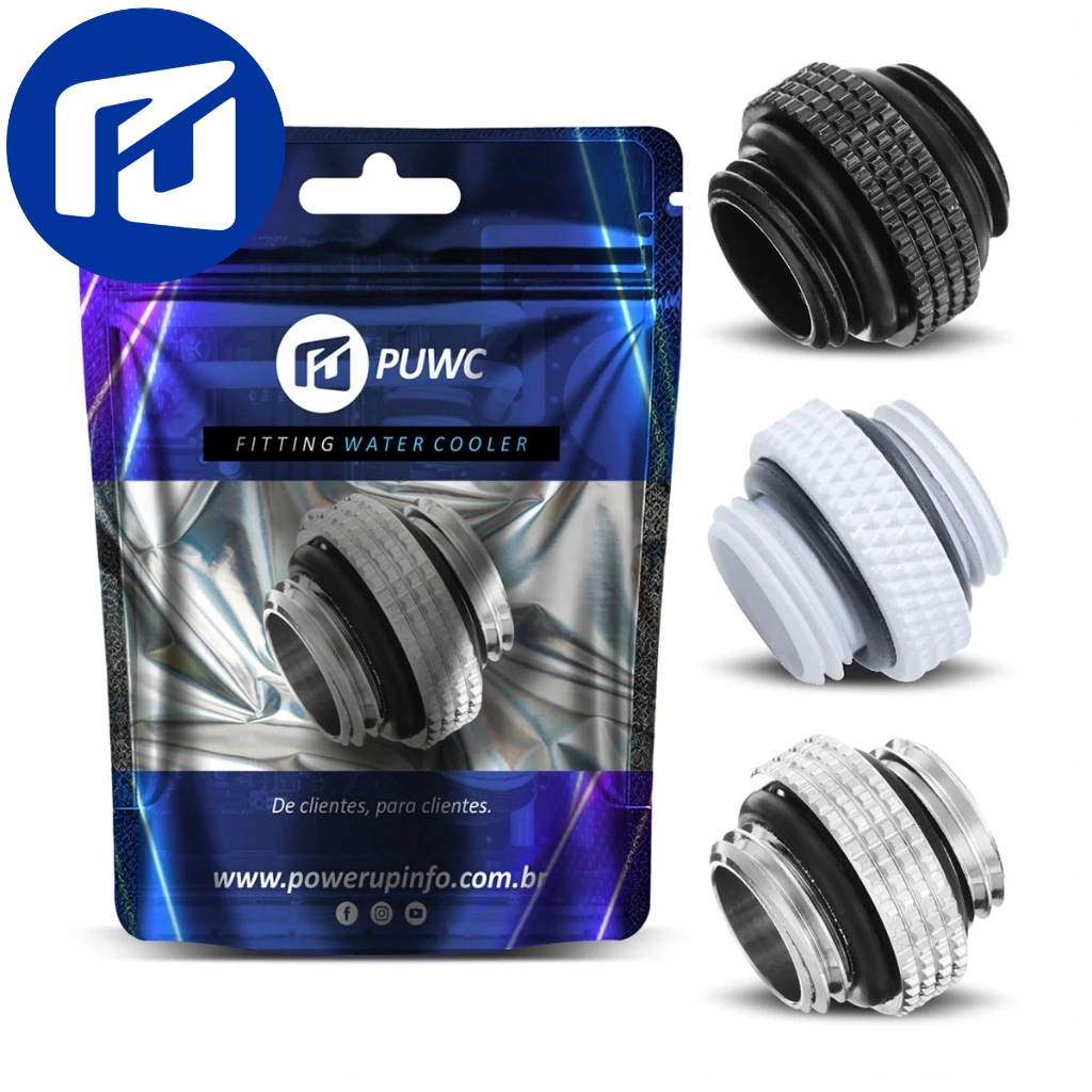 Fitting Extensor Macho x Macho Water Cooler Custom - Rosca G1/4