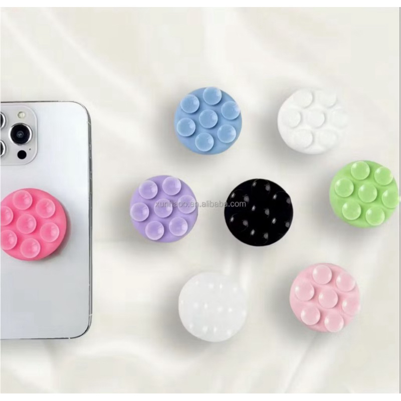 Suporte de Celular com Ventosa de Bolinha para celular suporte de dedo Prático e fácil aplicação para todos os telefones