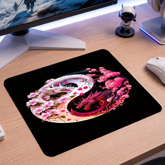 Mousepad Gamer Pequeno 30x20 Mouse Pad Gamer Base Antiderrapante Alta Durabilidade