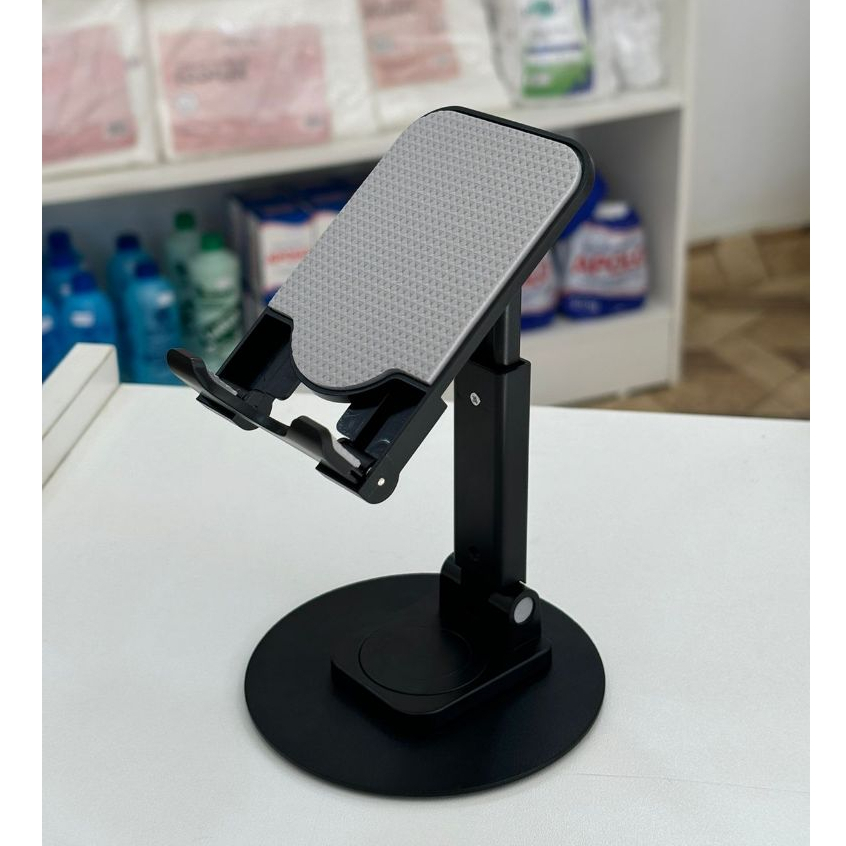 Suporte celular de mesa dobrável pequeno compativel todos celulares