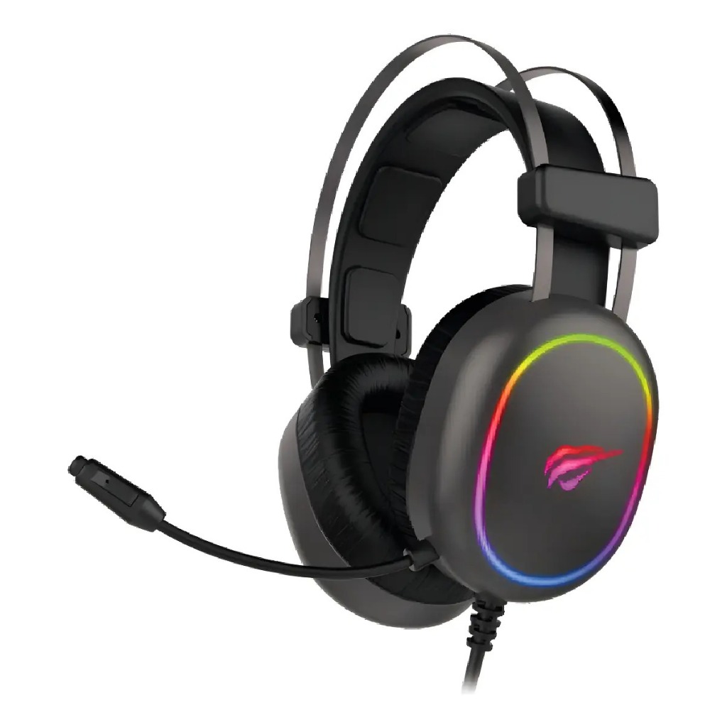 Headset Gamer Havit H2016D Com RGB COM MICROFONE