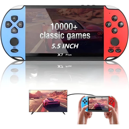 2025 Videogame Portatil Tela 5.8" /4.8" +10000 Jogos Retro 16GB, Console de Mão Memoria Expansivel