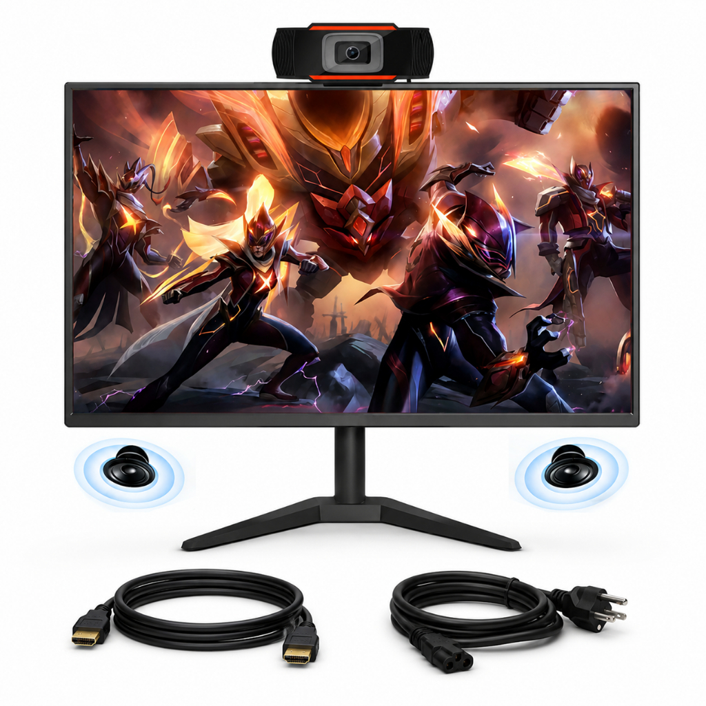 Monitor Gamer VIVIDO Vision , 22 Pol, VA, FHD, 1ms, 100Hz, HDMI/VGA