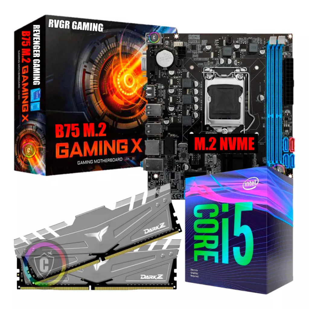 Kit Upgrade Gamer - Intel Core I5 3.7ghz + B75 + 16gb De Ram