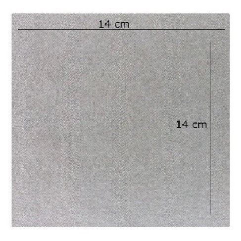 50 Pçs/100 Pçs Tampa De Mica Para Microondas 14 X 14