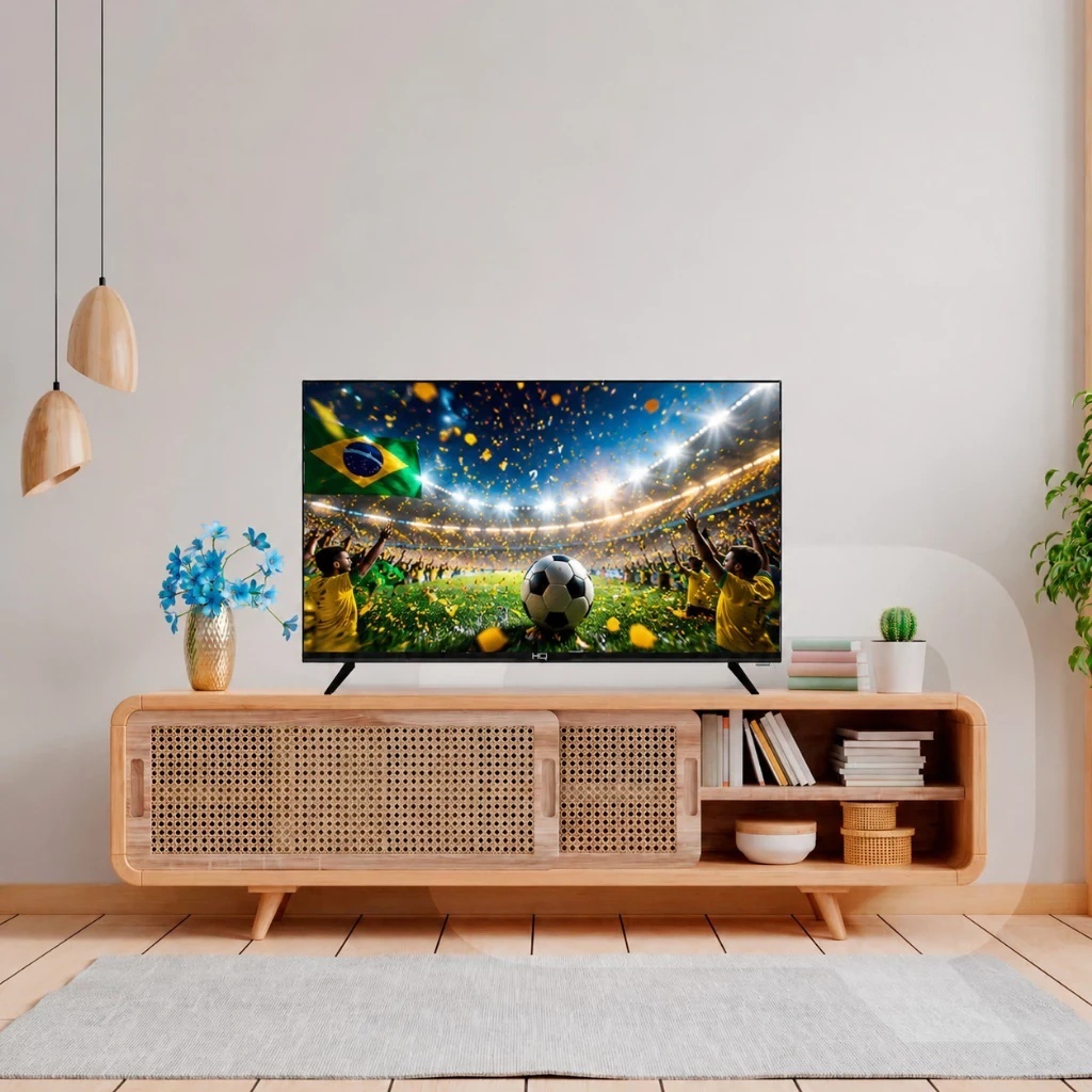 📺 Smart TV HQS32NKHM 32" LED HD | Android WiFi | Smart + Monitor 🔥