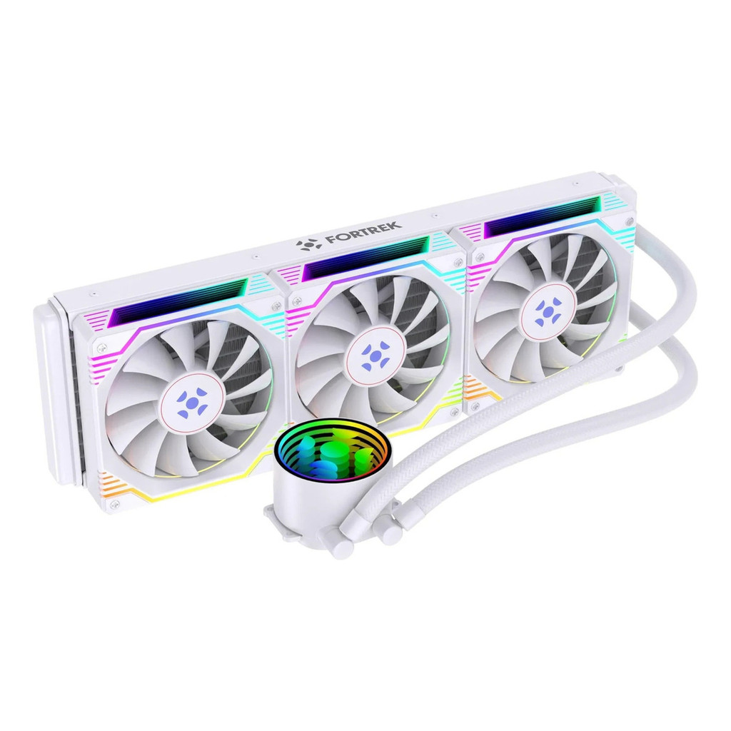 Water Cooler Fortrek Breezy Argb 360mm Amd / Intel Branco