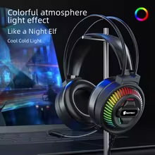Headset Gamer RGB Delta F7140 7.1 Surround USB Microfone Gamer Profissional PC PS4 Confortável