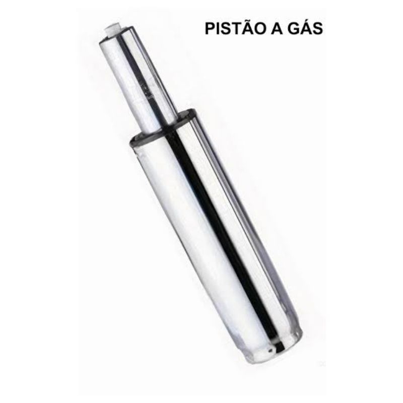 Pistão Cromado Universal P/ Cadeira Gamer e Escritório Classe 4