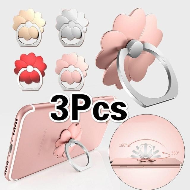 3 Pçs Anel De Dedo Rotação De 360 Graus Suporte Universal Tablet Acessórios Do Telefone Móvel Celular Pho