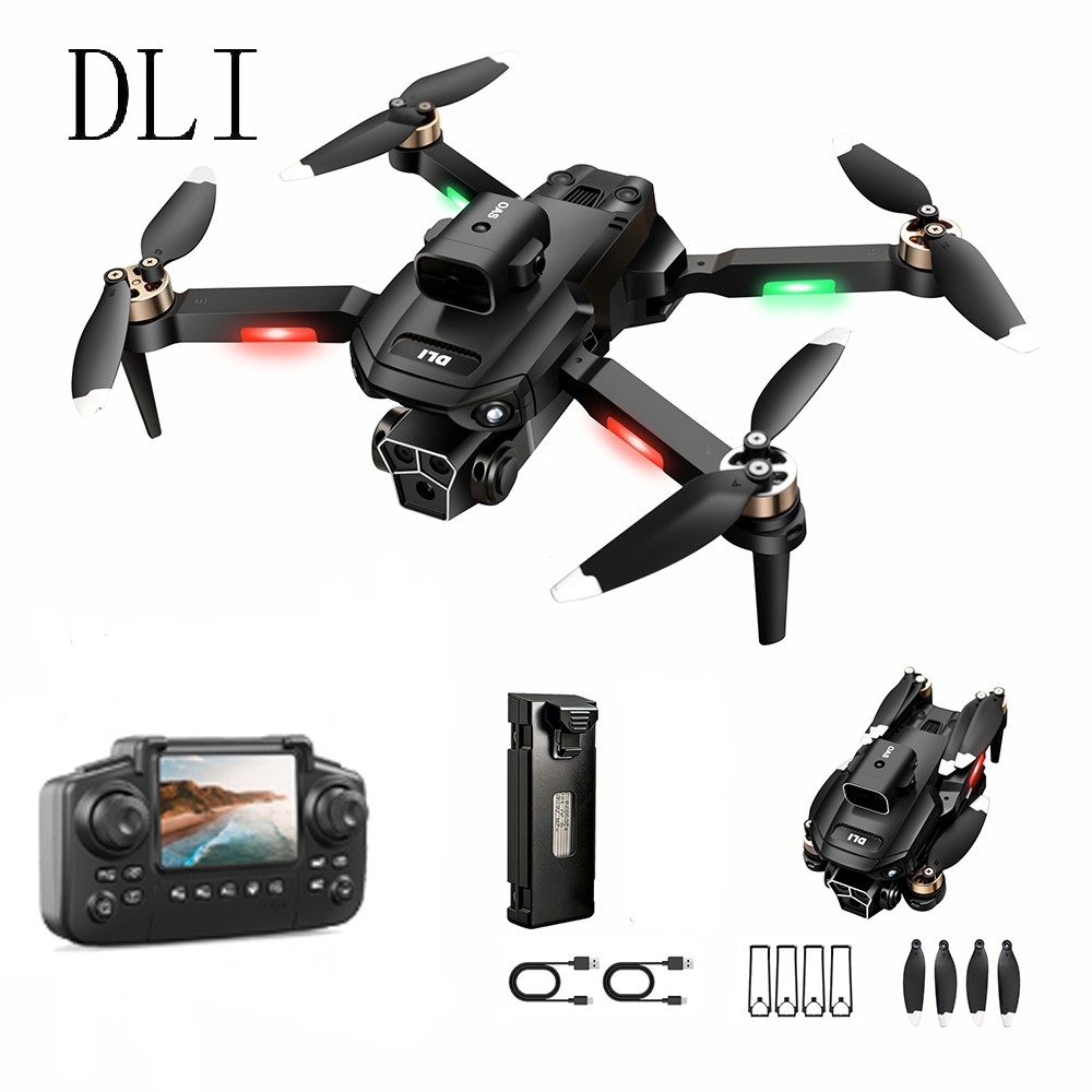 DLI Y3max Drone Profissional HD WIFI Para Evitar Obstáculos Motor Sem Fluxo Óptico Escovas